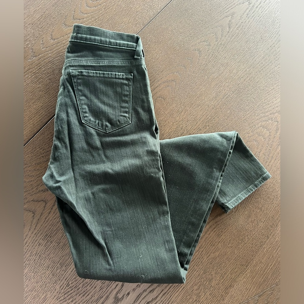 J Brand Maria Skinny Green Jeans